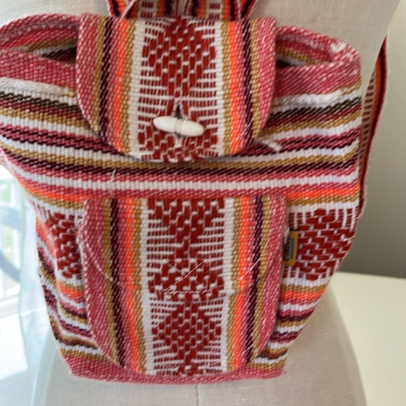 Pinzon boho backpack with front pocket - Picture 2 of 4
